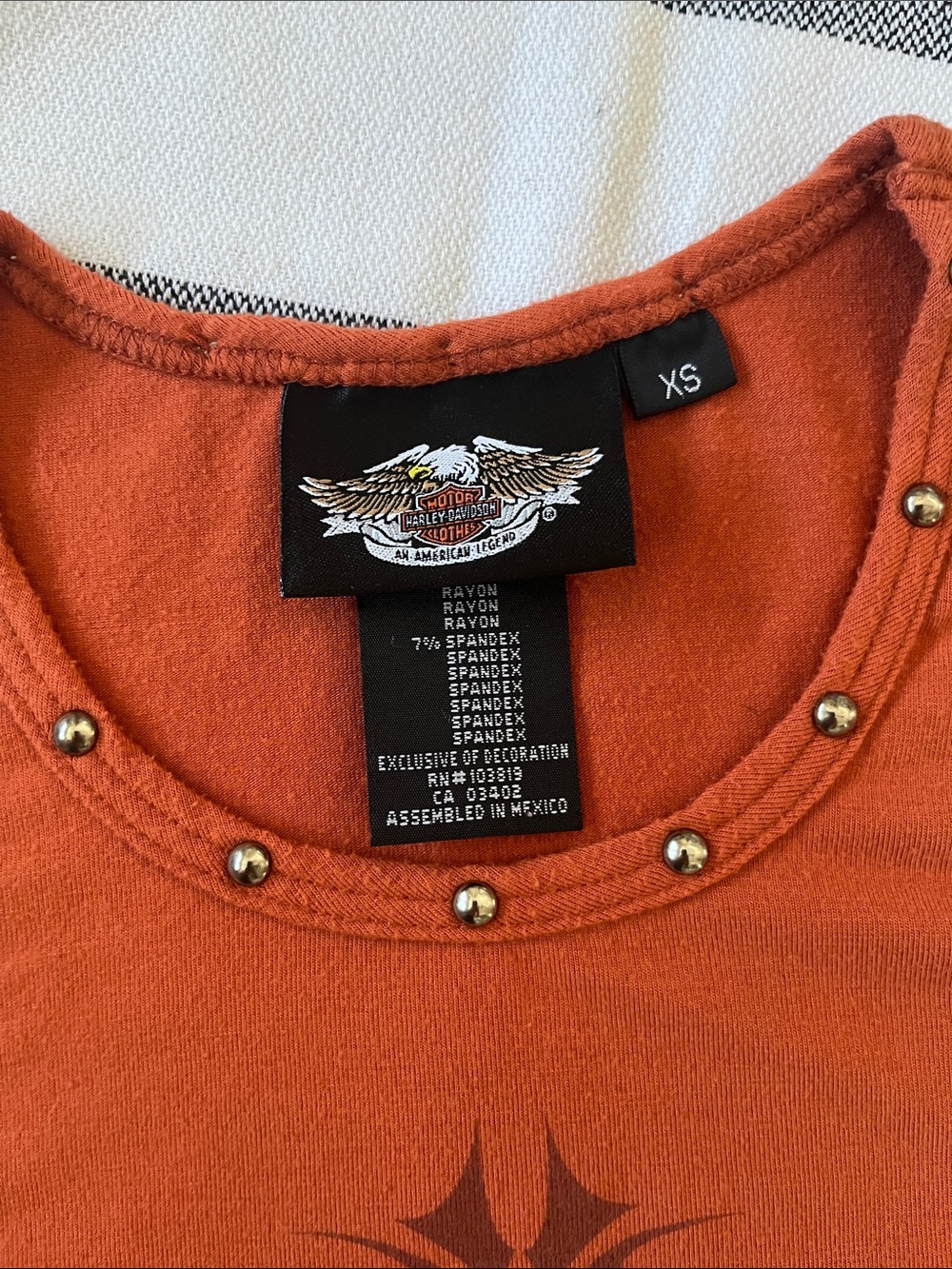 Harley Davidson Racerback Tank Top - Picture 3 of 8